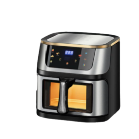 Best Seller Visible Large Capacity Air Fryer Oil Free Multifunction Electric Cooker Household Kitchen Countertop Appliance