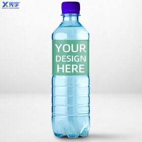 Custom Size Logo Heat Shrink Sleeve Label Food Grade PET PVC Plastic Packaging For Red Wine Beverage Juice Bottle