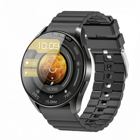 1.39" TFT Round Smart Watch Band 1 ATM Waterproof for Health and Sports Swimming GPS Heart Rate Blood Pressure/Oxygen
