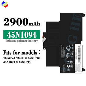 New Genuine Original 45N1094 14.8V 43Wh Laptop Battery for Lenovo ThinkPad Edge S230u Twist 45N1093 45N1095 Notebook