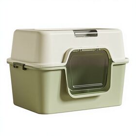 Fully Enclosed UVC Sterilization Cat Litter Box Deodorizing Pet Toilet