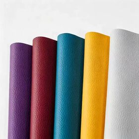 Embossed Glitter Artificial Leather Soft Anti Mildew Upholstery Fabric Roll