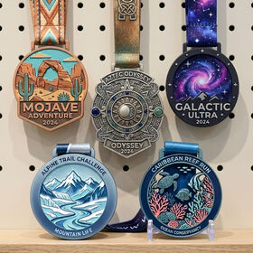 Metal Marathon Running Medal Custom Logo Award Promotional Sports Souvenir
