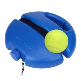 Tennis Trainer Single Player Bounce Back Elastic Rope Practice