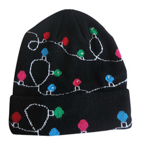 Personnalisé service Durable D'hiver chapeaux Personnalisé jacquard logo acrylique tricot mohair skullcap