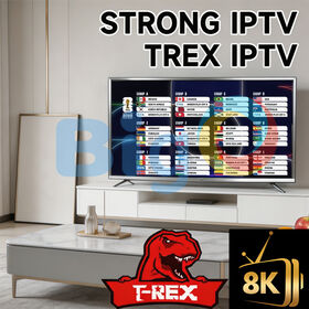 Trex Premium IPTV Subscription 4K 8K IPTV Server Xtream Code M3u Playlist Wholesale IPTV Panel for Reseller Free Test Code 24hours