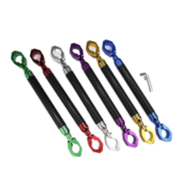 Premium Adjustable Carbon Fiber Aluminum Alloy Universal Crossbar Brace Motorcycle Handlebar Balance Bar