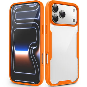 New Two-in-One Phone Case Made of Transparent Acrylic and Colored TPU Frame with Magsafe Mobile Phone Cover much
