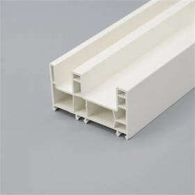 Factory Supply uPVC Plastic Extruded Profiles for Building Windows Doors
