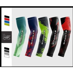Wholesale Ice Silk Sunscreen Arm Sleeves for Men and Women UPF 50+ UV Protection Outdoor Sports Cooling