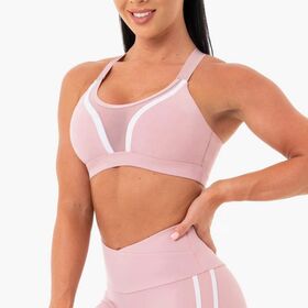 New Arrival Quick Dry Gym Sports Activewear women's Custom Strappy Yoga Bra Top