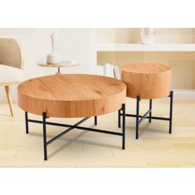 Metal Coffee Table Adjustable Height Matte Finish Black Metal Legs Modern Office Furniture High Quality Durable Indoor Design