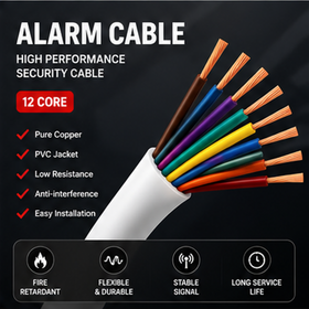 Professional Alarm Cable PVC Insulated Security Wire