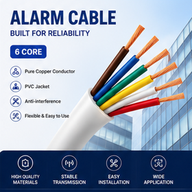 China Manufacturer Alarm Cable for Security and Fire Protection