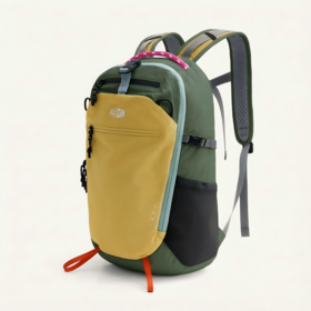 20L Ultra-Light Cordura Backpack 425g Removable Back Panel, Water-Repellent, Fleece-Lined Valuables Pocket, 14" Laptop Sleeve
