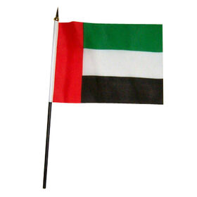 Stick Flag, Customized Designs and Sizes are Accepted JX