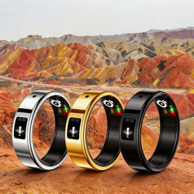 Xinrui ai Voice Recording Ring with App Control-Fashion Jewelry for Business Professionals