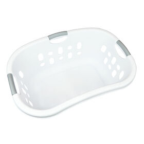 Extra Large Heavy Duty Plastic Laundry Basket Woven Storage