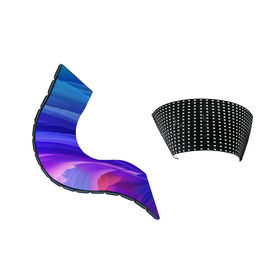El panel flexible de alquiler interior de P4 LED libera de la distorsión de la imagen fácil enviar