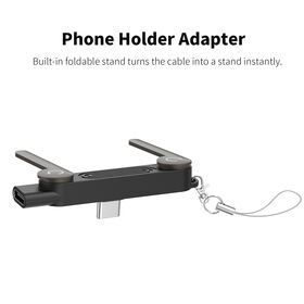 Phone Holder Adapter 3-in-1 Fast Charging Connector