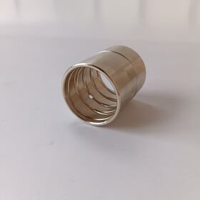 Custom High Strength Brass Bushing High Hardness Copper Sleeve Wear Resistant Flanged Bronze Bush For Machinery Equipment