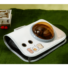 Pet portable space capsule external bag, cat bag handbag, carryable foldable shoulder bag, outdoor backpack