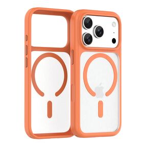 Soonleader Matte PC Back TPU Bumper Mobile Phones Cover Clear Magnetic Phone Case for iPhone 18 Pro