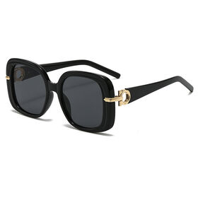 Wholesale female fashion glasses oversized eyewear classic black glasses for women