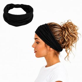 Superior Quality Loose Sports Headband Stretch Sweat Wicking Band Ideal for Yoga Fitness Running Activities