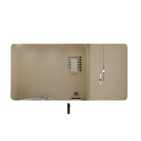 Best Seller Smart LED Bathroom Mirror Anti Fog Touch Sensor Wall Mounted Vanity Mirror Household