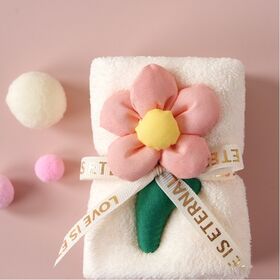 Souvenir Towel Square Towel Face Wash Towel Household Small Gift Sunflower Towel Cartoon Children's Towel Souvenir Gift