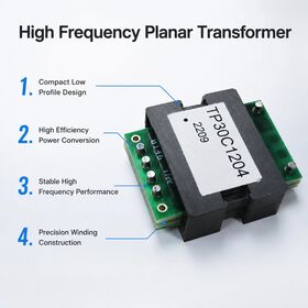 OEM PCB Planar Transformer High Efficiency Low Profile for SMPS LLC Resonant Converter