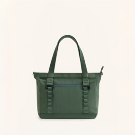 15L Structured Tote with Padded 15.6" Laptop Sleeve-Adjustable Straps, Crossbody Option, Self-Standing Base, Water-Repellent