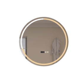 Modern Illuminated Bathroom Mirror Smart Touch LED Vanity Mirror Wall Mounted Anti Fog Household