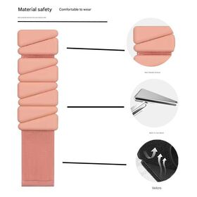 Pilates Accessories Factory Adjustable Wearable Weight 2LB 4LB Resistance Training Adjustable Iron bar Ankle Wrist Weight Bands Cu