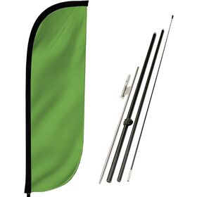 Custom Feather Flag Banner Full Color Heat Transfer Printing