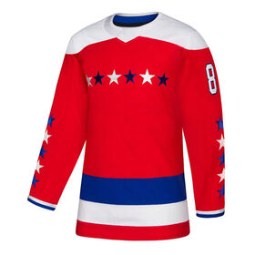 Vintage Sublimation Embroidered Ice Hockey Jersey Long Sleeve Athletic Apparel