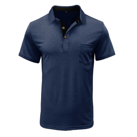 Durable and Comfortable Polo Shirt Perfect for Daily Office Wear and Outdoor Sports