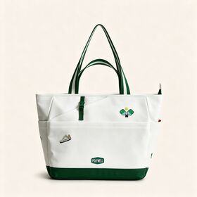 Tas Tote Multi-Sport 15L dengan Lengan Laptop 16" - Kantong Botol Lipat, Alas Tahan Noda, Tahan Air, Lubang Troli