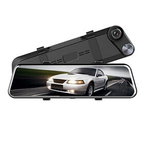 Factory Price Full HD Dual-Lens Night Vision Mirror Car DVR With Parking Monitor and 170 Wide Angle For Vehicles