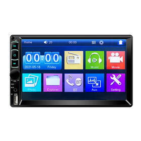 Factory Price 2 Din 7" Touchscreen Multimedia Stereo Car Radio Audio DVD MP5 Player With Remote Control For Vehicles