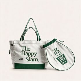 Tas Tenis 25L dengan Kantong Raket Lepas Pasang - Muat Laptop 15.6", Kantong Samping Botol 40oz, Multi-Carry, Tahan Air