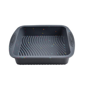 High Quality Silicone Square Nonstick Mold Color Speckles Thickened Baking Food Grade Kitchen Cake Pan