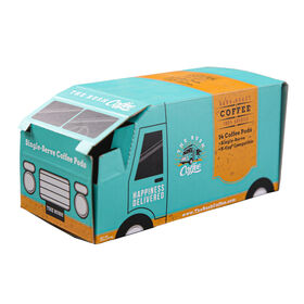 Custom Novelty Truck Shape Coffee Packaging Box Color Printed Cardboard for Coffee Pods Brand Premium