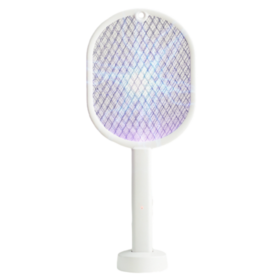 Rechargeable Electric Mosquito Swatter UV Mosquito Killer Lamp Dual Mode Insect Zapper Household Device