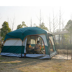 Outdoor Waterproof 2-4 Person Hiking Portable Beach Folding Automatic Popup Instant Camping Tent