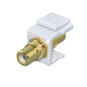 RCA Keytone Jack gold or nickel-plated