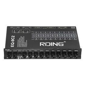 Factory Direct 9-Band Pre Amplifier Equalizer Car Equalizer High Quality EQ Car Audio Tuning