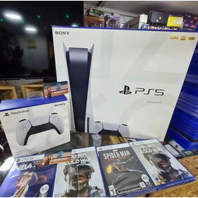 Super Deal! PS5 Pro 2TB PS5 Slim game console, includes 5 free games and an extra controller (brand new)