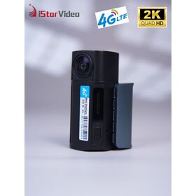 4G LTE 2K Dash Cam Dual Lens | Two-Way Voice GPS Tracking SOS Human Movement Detection